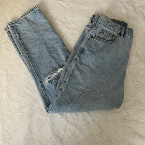 Pacsun high rise straight jeans